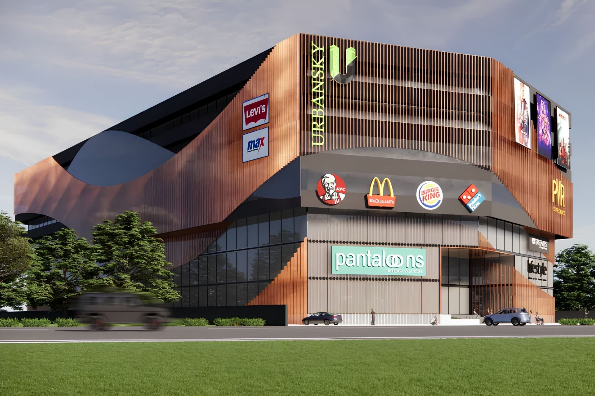 URBANSKY DEVELOPERS PVT LTD. MALL & MULTIPLEX, KHAMMAM